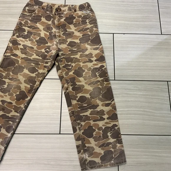 Vintage Carhartt Duck Camo Work Pants - Picture 7 of 9
